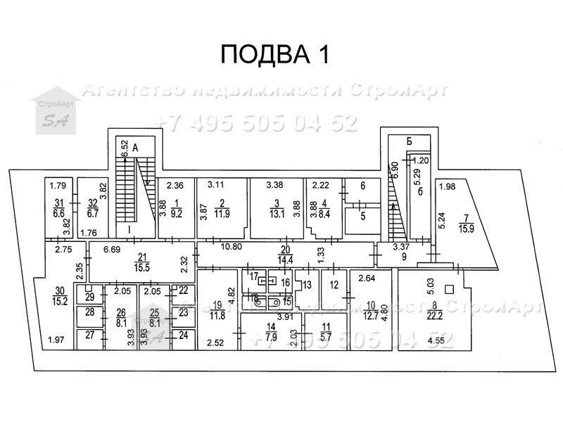 7124 Продажа здания м.Тургеневская, Уланский пер. д.13 с.1, площадь 2004 кв.м без комиссии