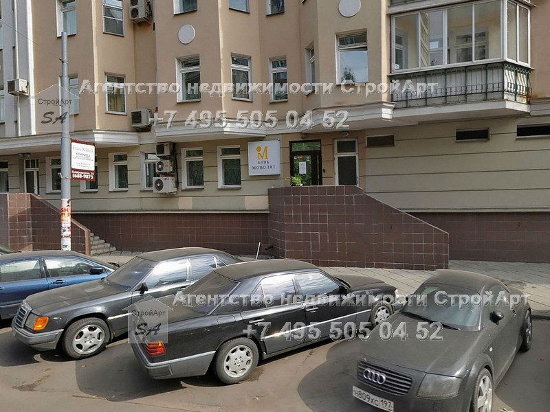 7308 Аренда помещения под банк м. Проспект Мира, ул. Гиляровского д.62, 151 кв.м от собственника