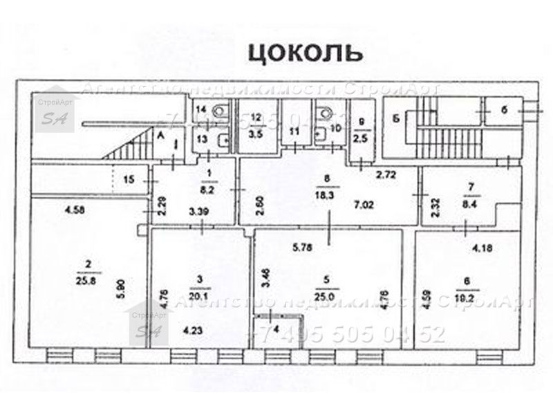 7602 Особняк под банк в аренду м. Сухаревская, Б. Головин пер д.23, 762 кв.м от собственника